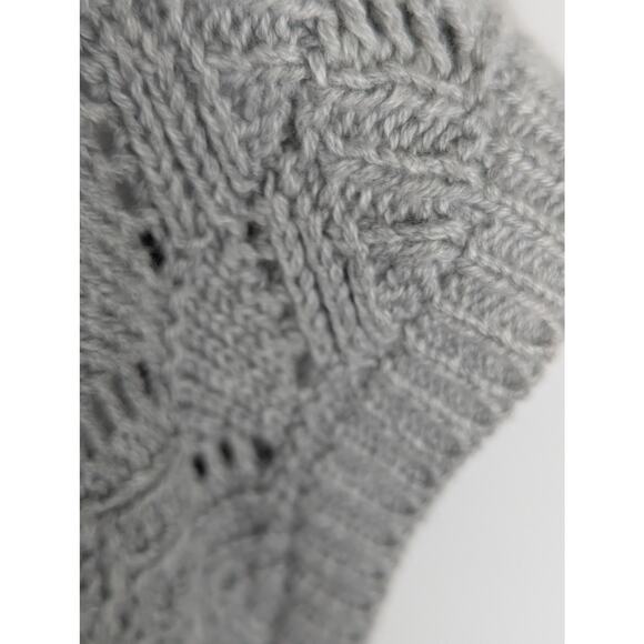 Vtge So knitted vest wmns Sz M Cotton blend meas Bust 35-36"C Back 26"EUC open - Picture 5 of 9